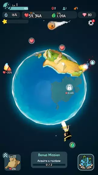 Save The Earth : Idle&Clicker ภาพหน้าจอ 4