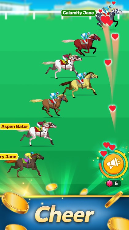 Horse Racing Hero Riding Game 스크린샷 1