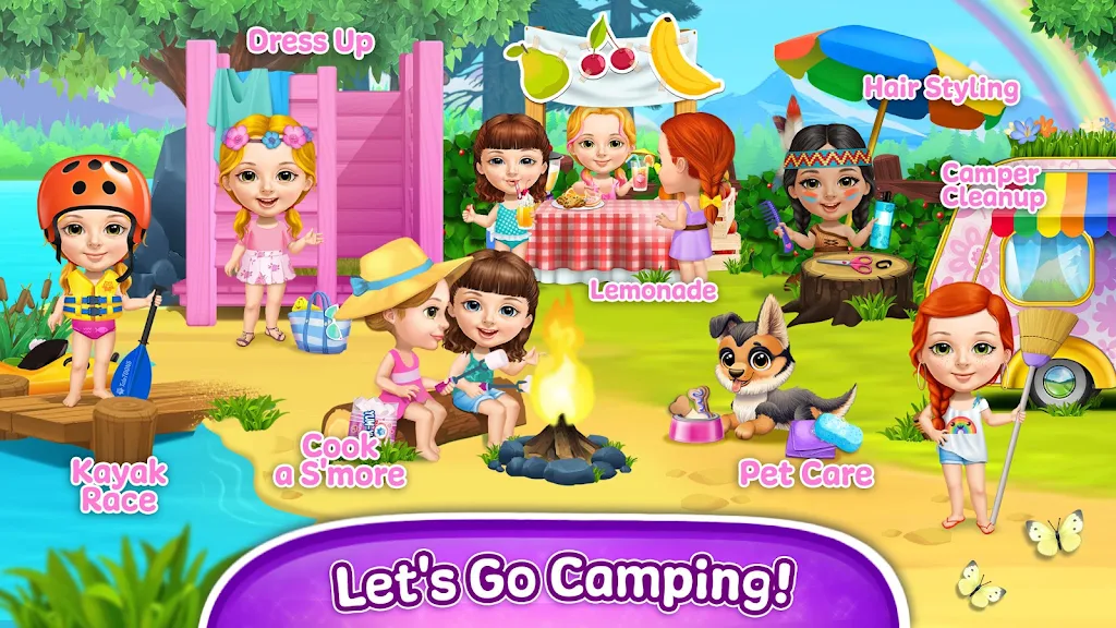 Sweet Baby Girl Summer Camp Tangkapan skrin 1