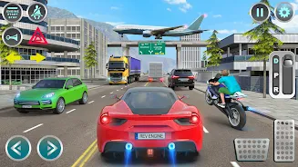 Real Driving School: Car Games Screenshot 4