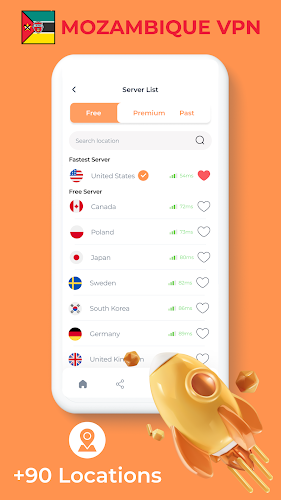 Mozambique VPN - Private Proxy Capture d'écran 2