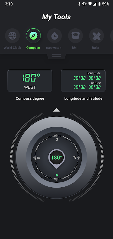 Schermata My Tool - Compass, Timer & VPN 3