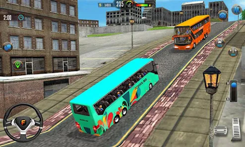 Offroad School Bus Drive Games Schermafbeelding 3