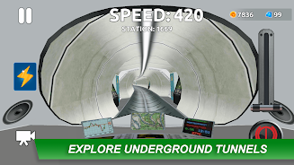 Hyperloop: train simulator Schermafbeelding 2