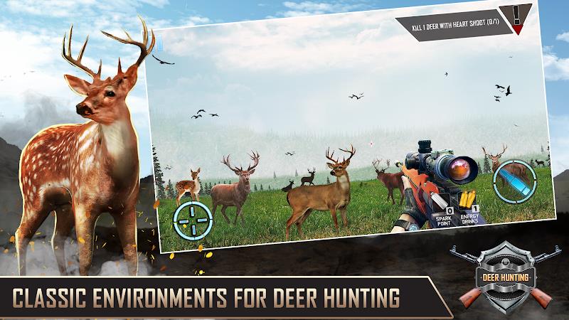 Deer Hunting Simulator Games 스크린샷 3