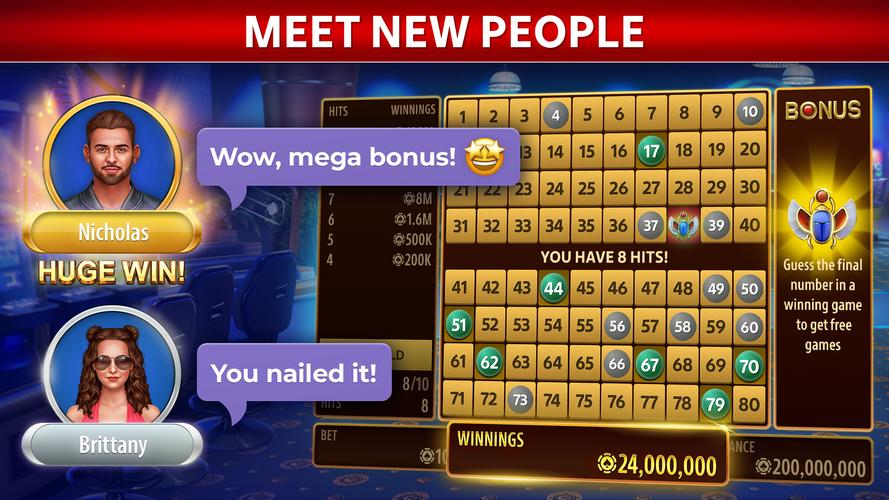 Vegas Keno by Pokerist 스크린샷 4