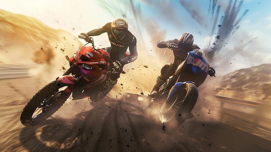 Highway Bike Attack Race Game Screenshot 1