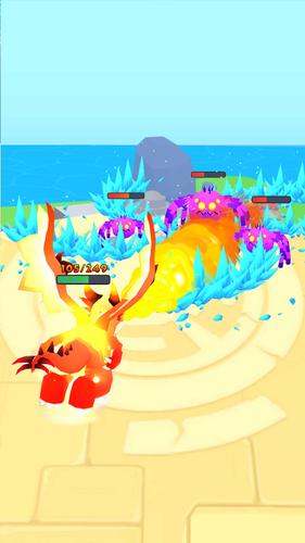 Monster Evolution Run & Battle Скриншот 2