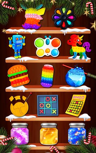 Pop it Fidget Toys 3D Games スクリーンショット 3