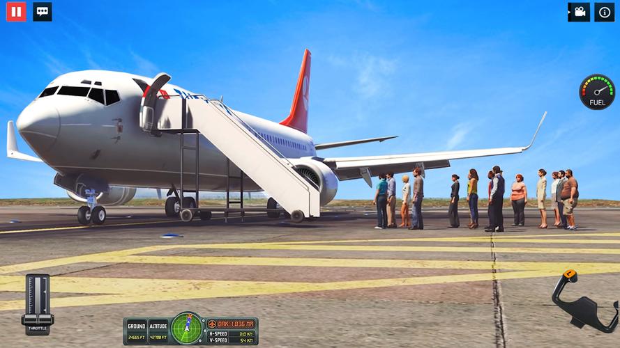 Airbus Simulator Airplane Game应用截图第1张