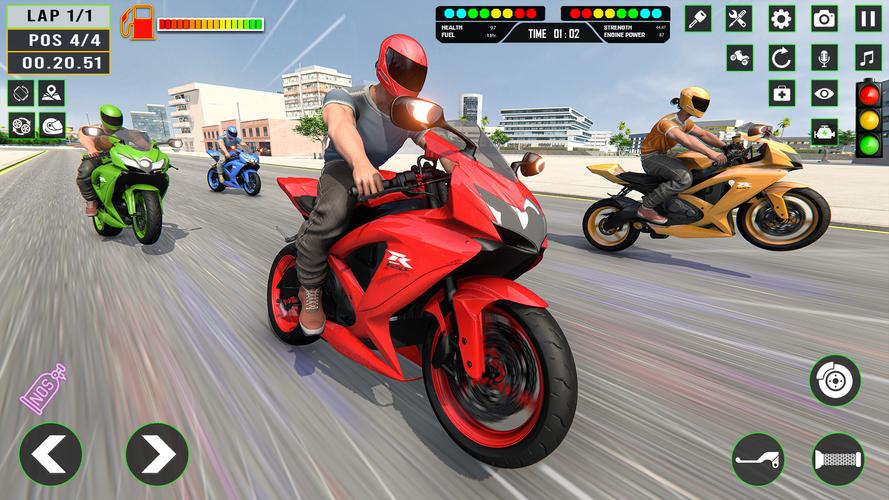 Bike Simulator Game: Bike Game Ảnh chụp màn hình 3