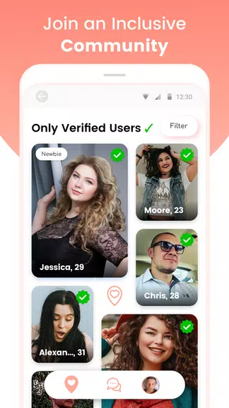 Curvy Singles Dating ภาพหน้าจอ 2