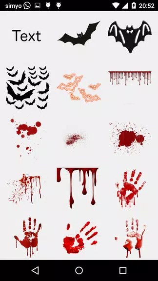 Halloween Photo stickers স্ক্রিনশট 2