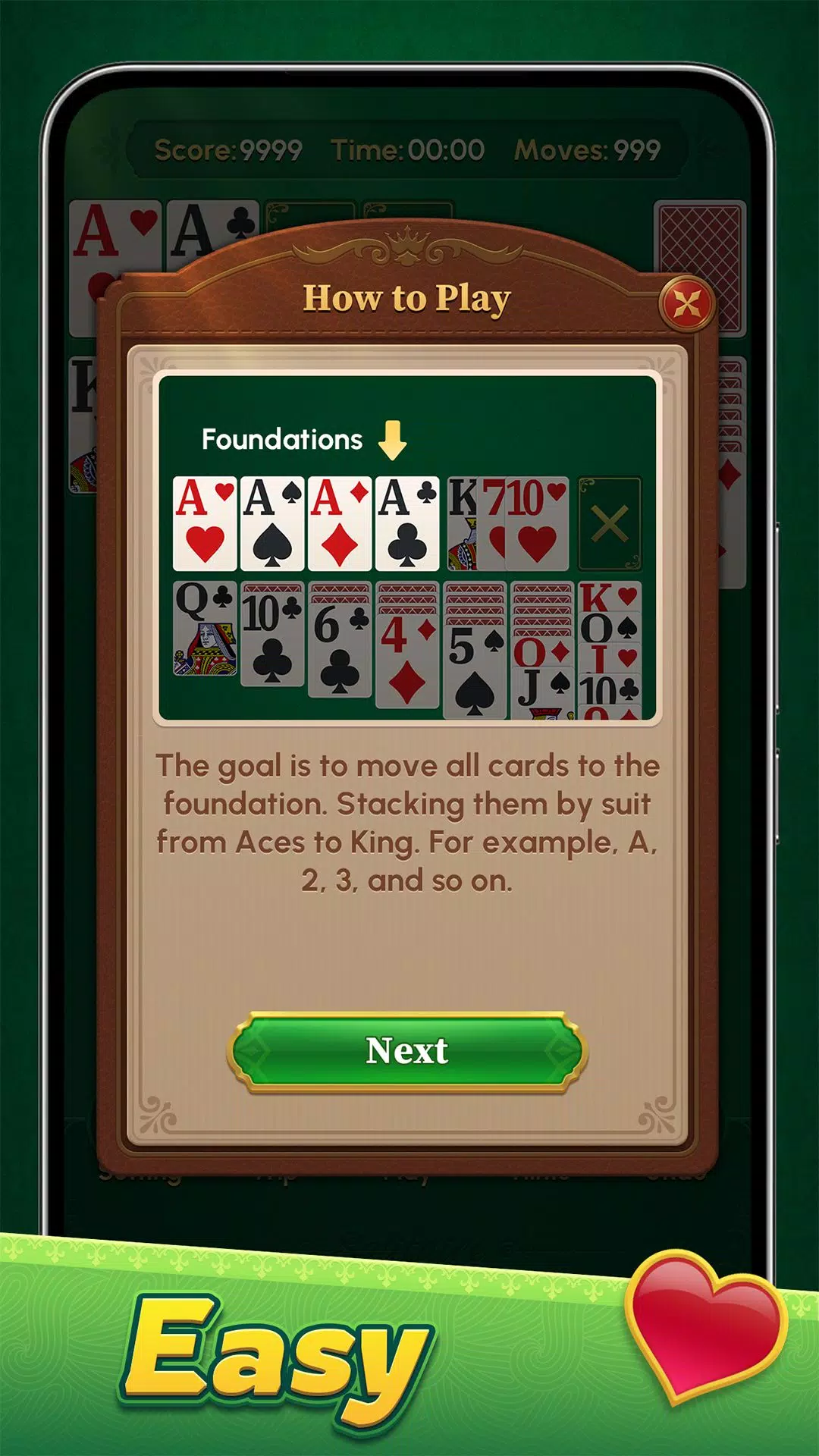 Classic Solitaire: Regal Card 스크린샷 2