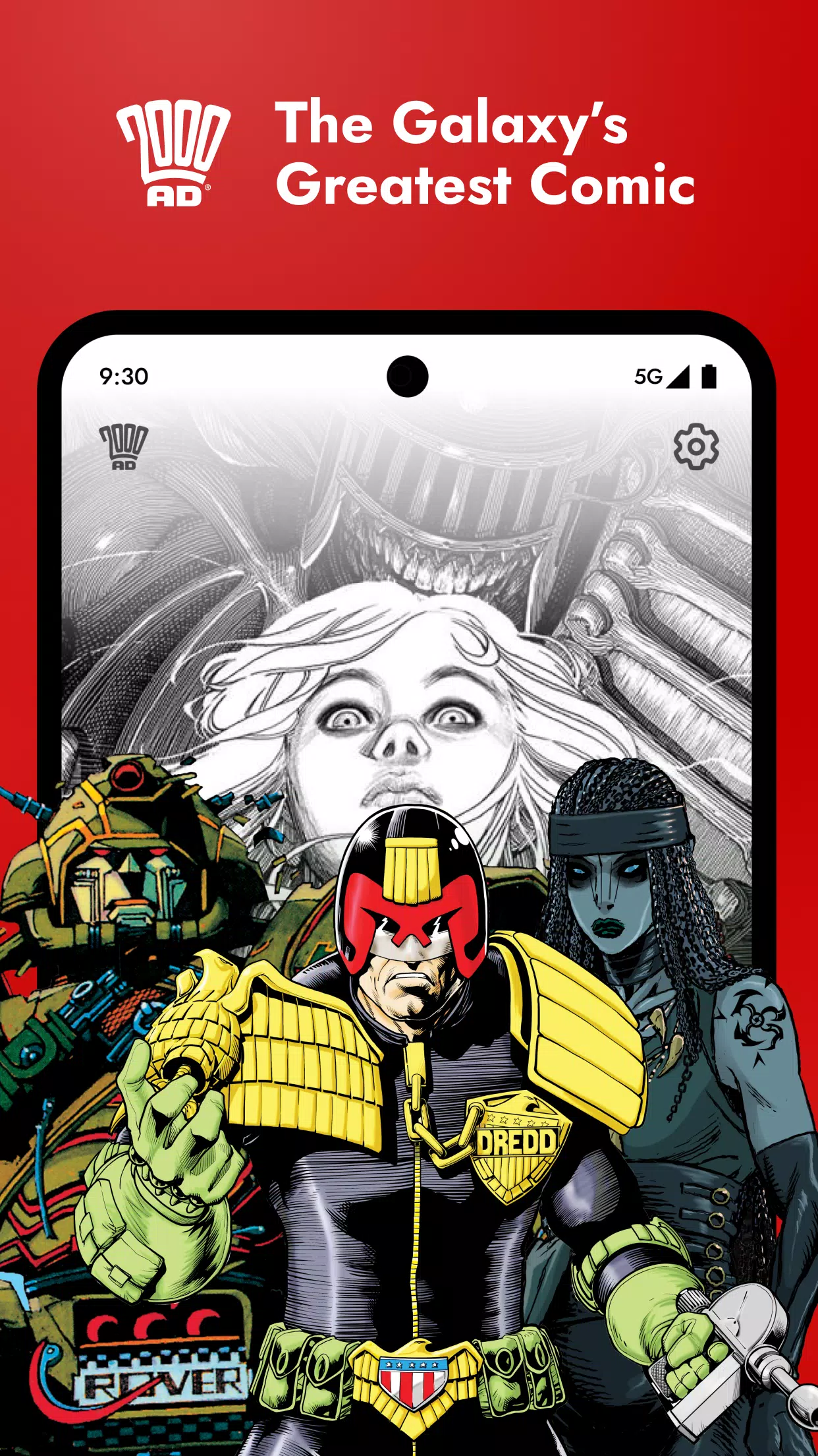 2000 AD Comics and Judge Dredd应用截图第1张