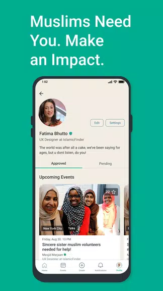 Muslims: Events & Discussions Tangkapan skrin 4