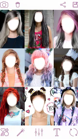 Girls Hairstyles Zrzut ekranu 4