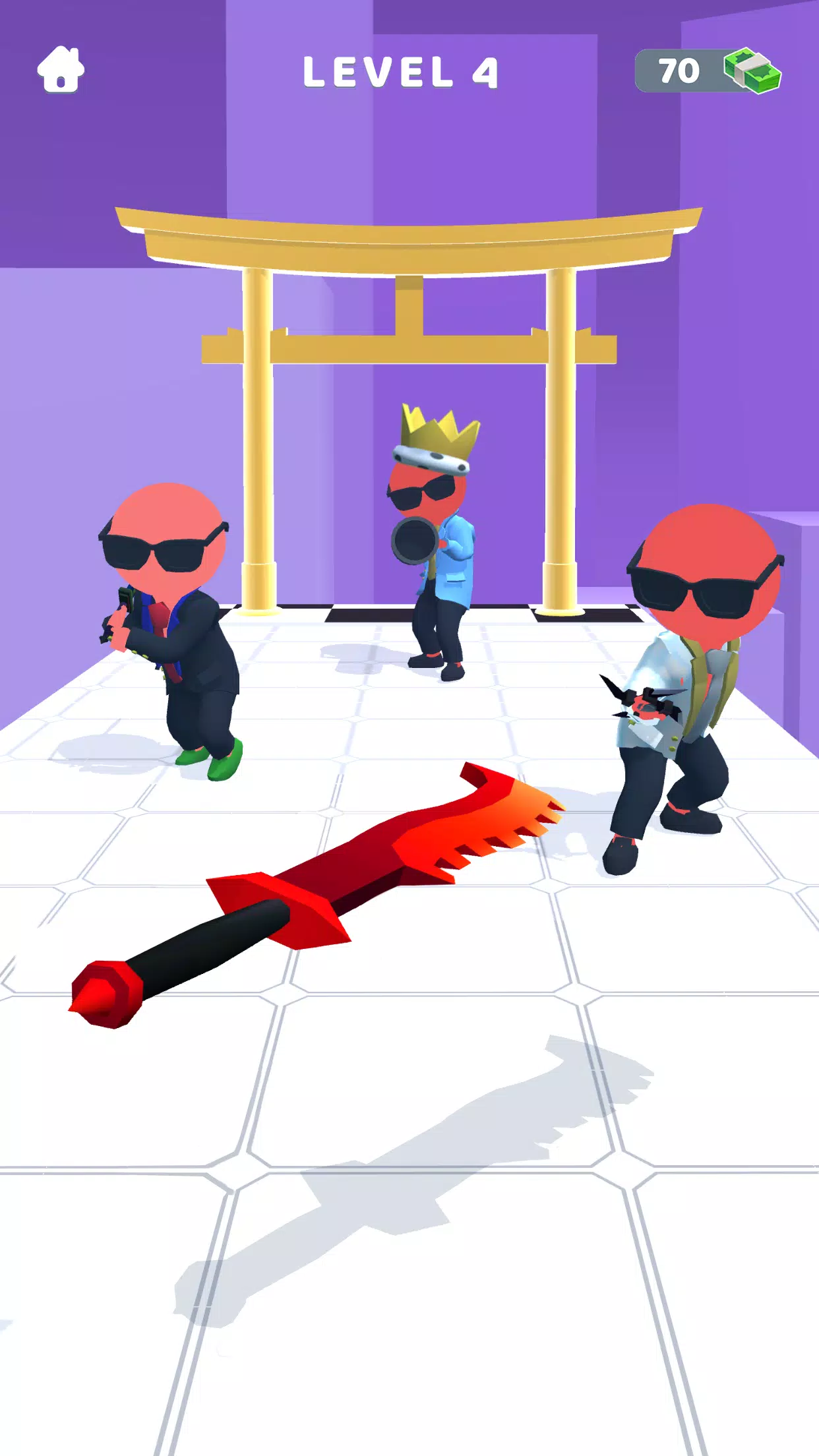 Sword Play! Ninja Slice Runner ဖန်သားပြင်ဓာတ်ပုံ 4