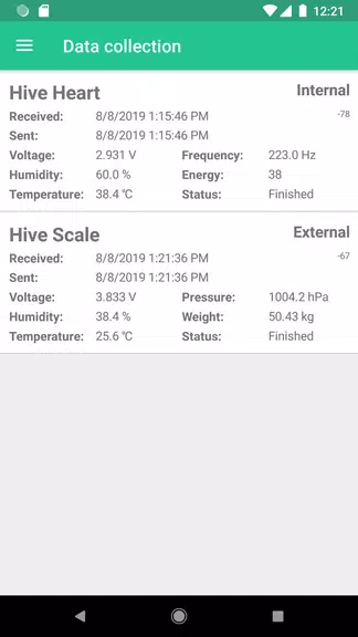 Bee Hive Monitoring Gateway Schermafbeelding 2