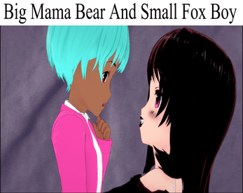 Big Mama Bear And Small Fox Boy Скриншот 1