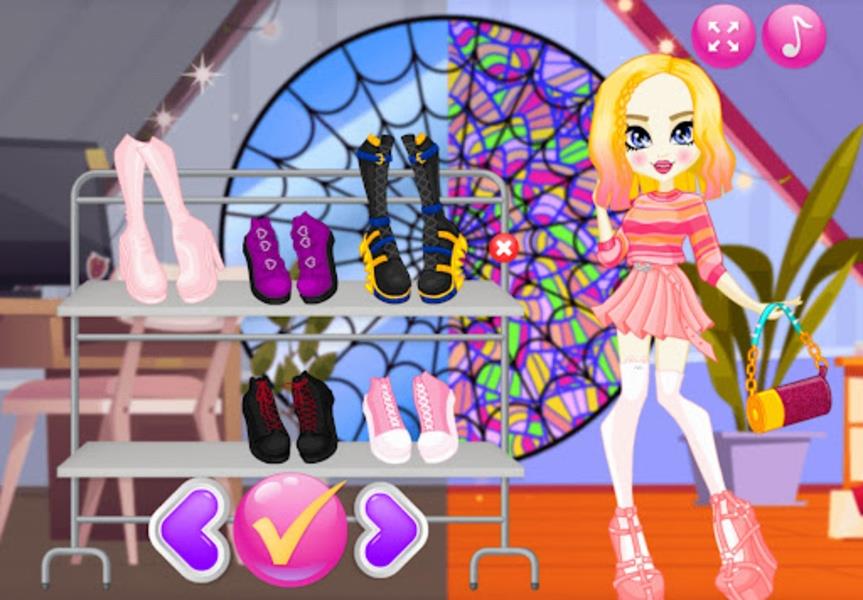 Wednesday Dress Up: Girl Games Screenshot 2