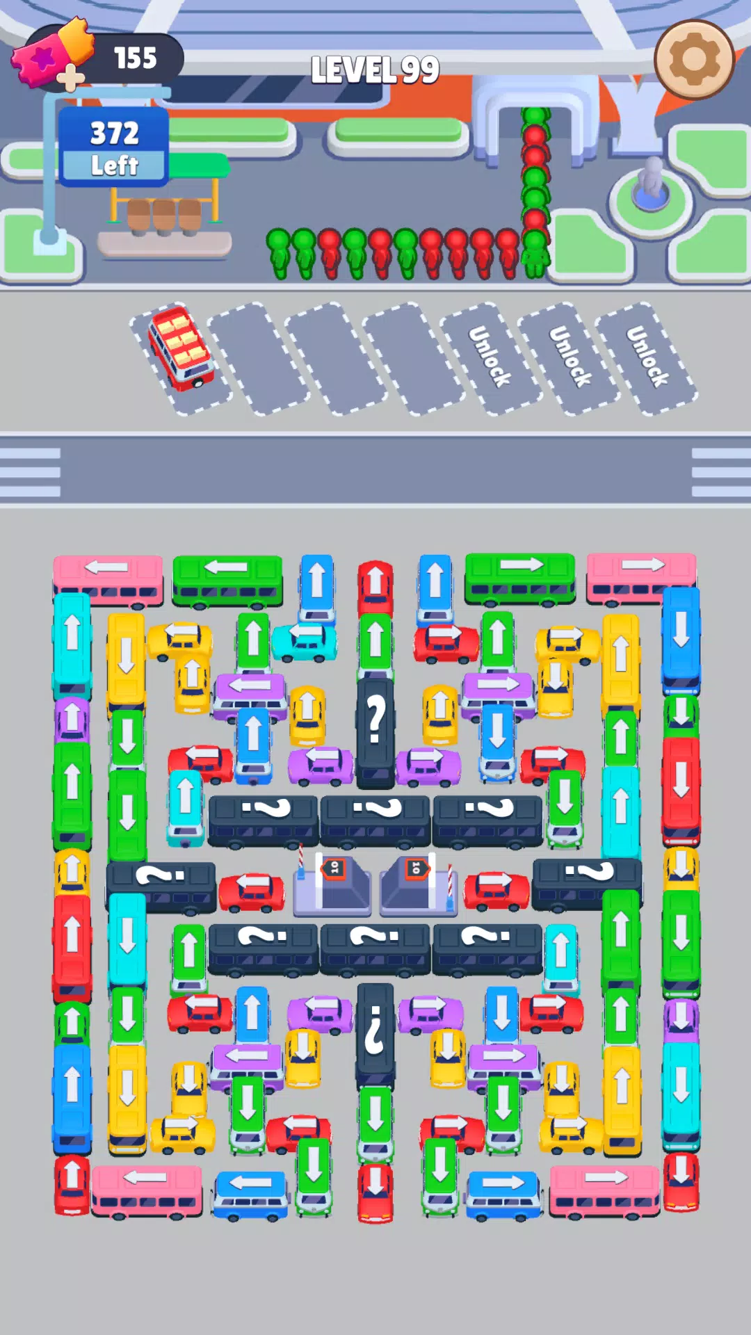 Bus Sort: Car Parking Jam スクリーンショット 3