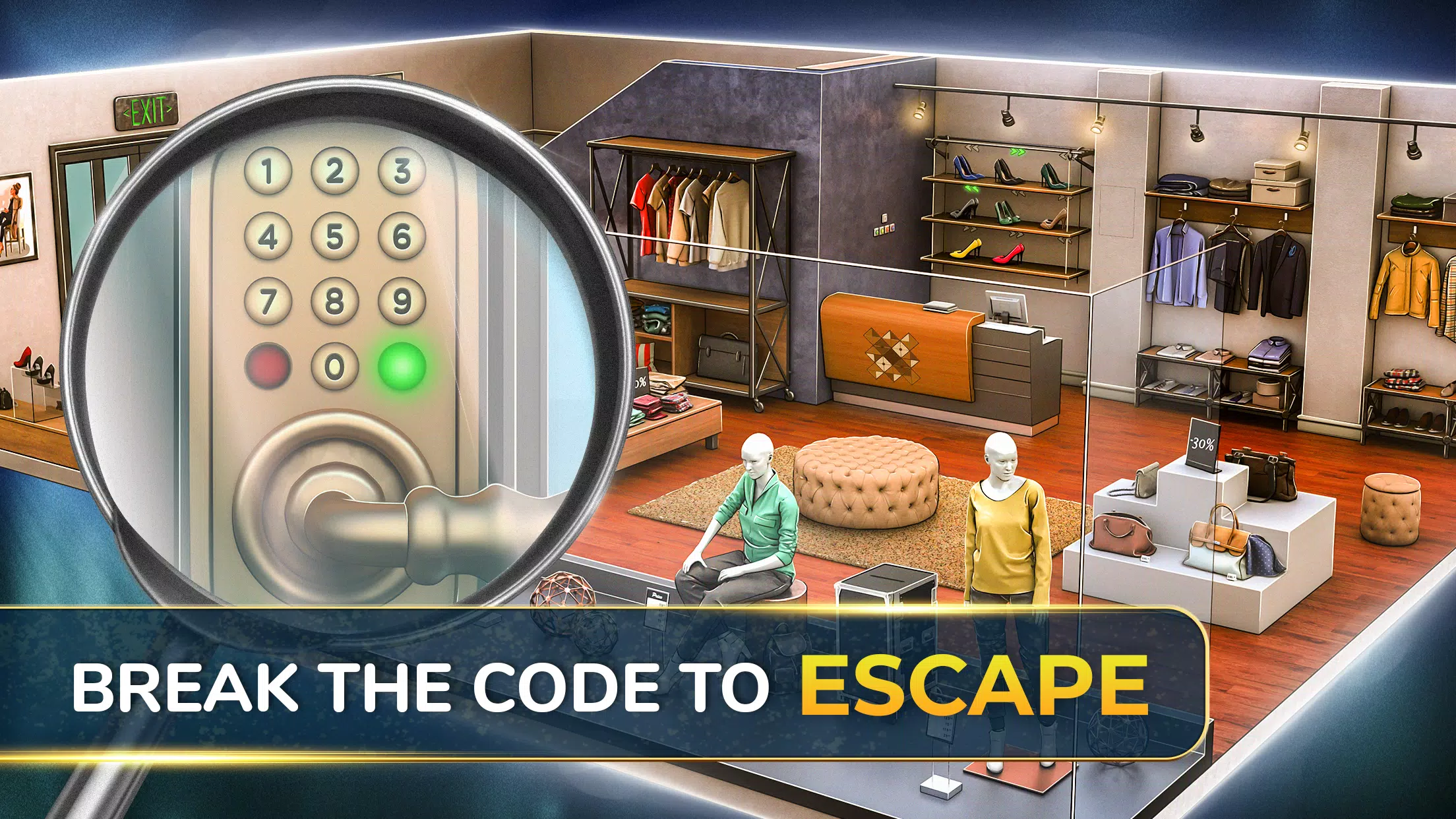 Rooms & Exits Escape Room Game Zrzut ekranu 3