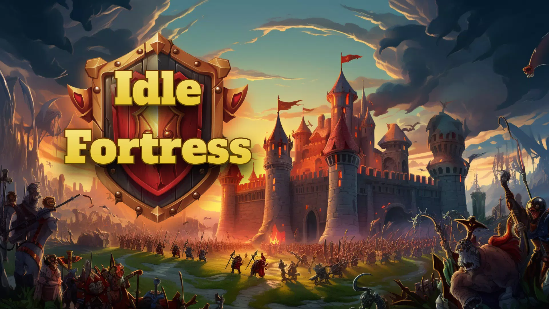 Idle Fortress: Tower Defence 스크린샷 4