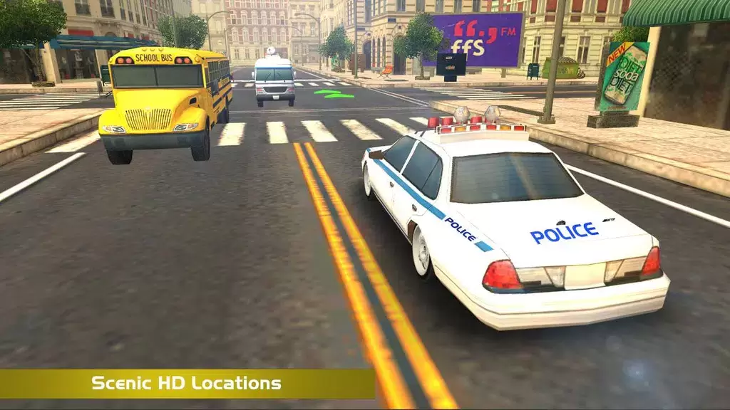 Police Car Sim स्क्रीनशॉट 4