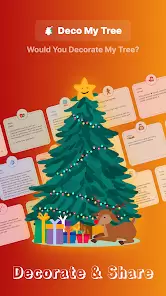 Deco My Tree : X-mas Messages स्क्रीनशॉट 3