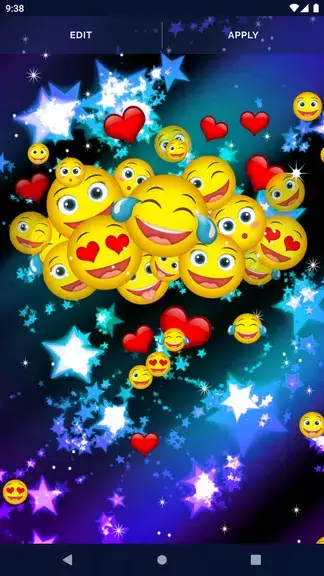 Cute Emoji Live Wallpaper Скриншот 4