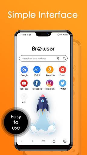 Browser King: Secure Browser, Fastest Web Browser應用截圖第1張