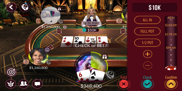 Zynga Poker Mod Ekran Görüntüsü 3