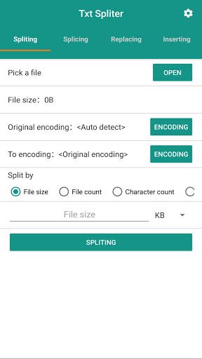 Txt Spliter应用截图第1张