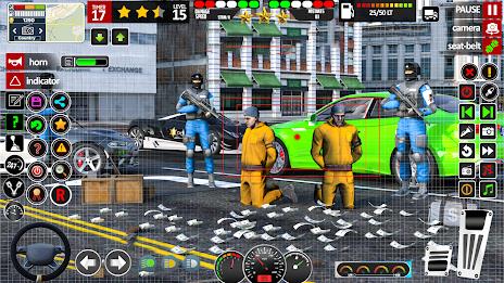 Car Game - Police Car Chase Ekran Görüntüsü 2