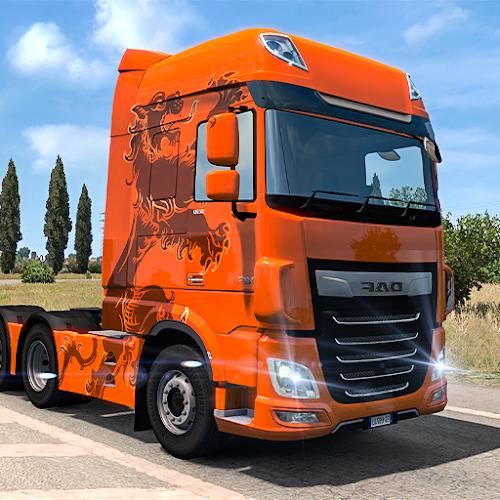 American Truck Driving Games Capture d'écran 1