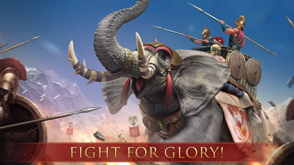 Grand War: Rome Strategy Games Mod स्क्रीनशॉट 1