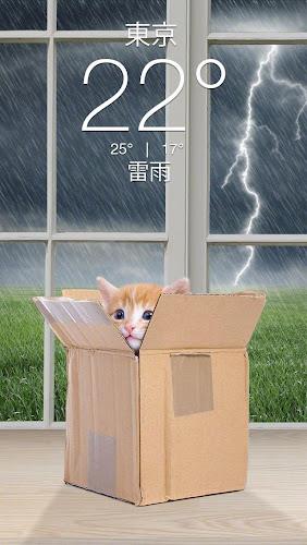 Schermata Weather Kitty - App & Widget 4