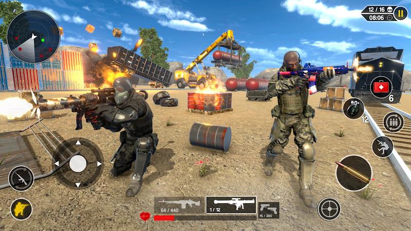 Fps Gun Strike: Shooting Games Schermafbeelding 1