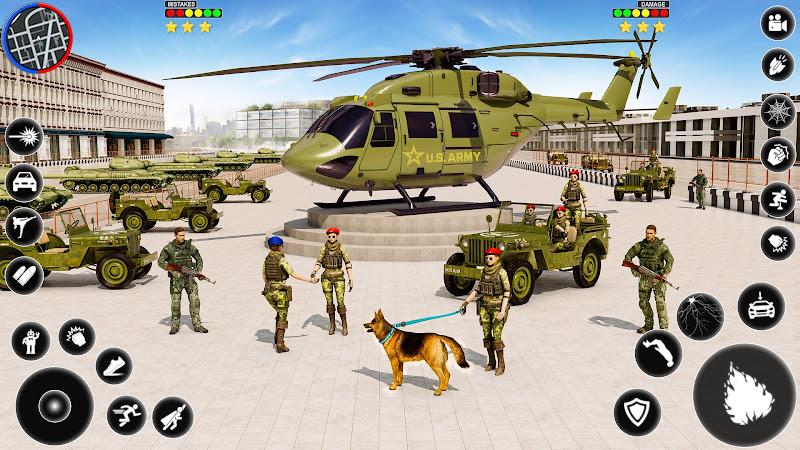 Army Transport Vehicles Games Schermafbeelding 2