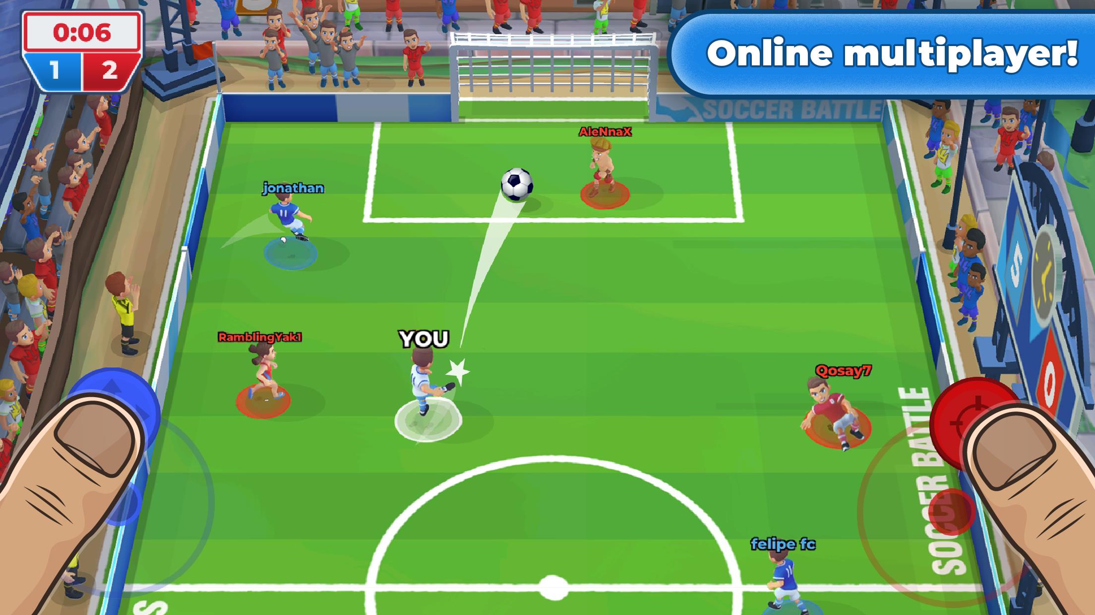 Soccer Battle -  PvP Football Ảnh chụp màn hình 1