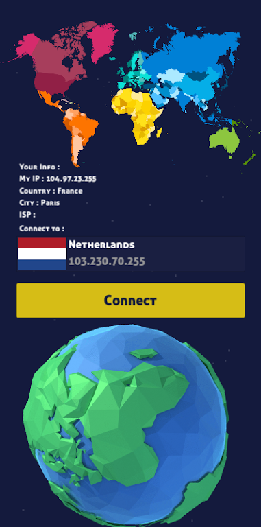 VPN NetherLands - IP for NL ဖန်သားပြင်ဓာတ်ပုံ 3