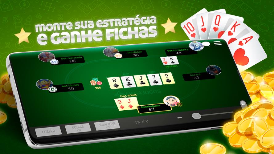 Poker Texas Hold'em Online Captura de pantalla 1