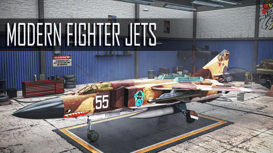 Jet Fighter: Sky Combat 3D应用截图第3张
