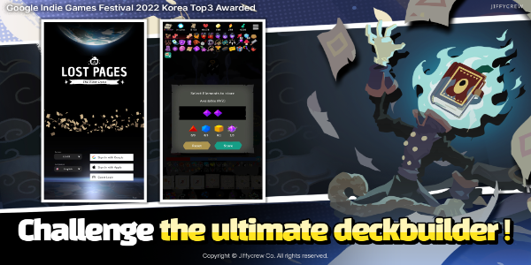 Lost Pages: Deck Roguelike ภาพหน้าจอ 3