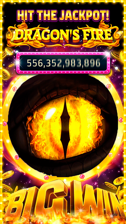 Dragon's Gold Flames Vegas Casino Slots Captura de pantalla 3
