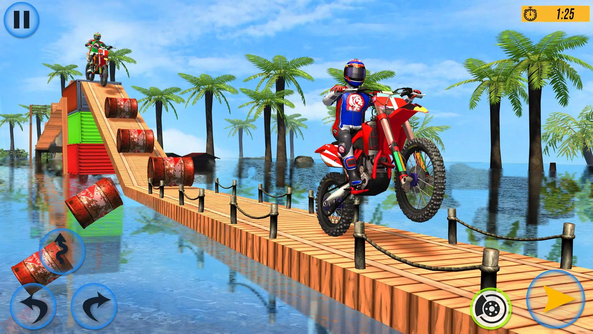 Schermata Bike Stunt Game - Bike Racing 3