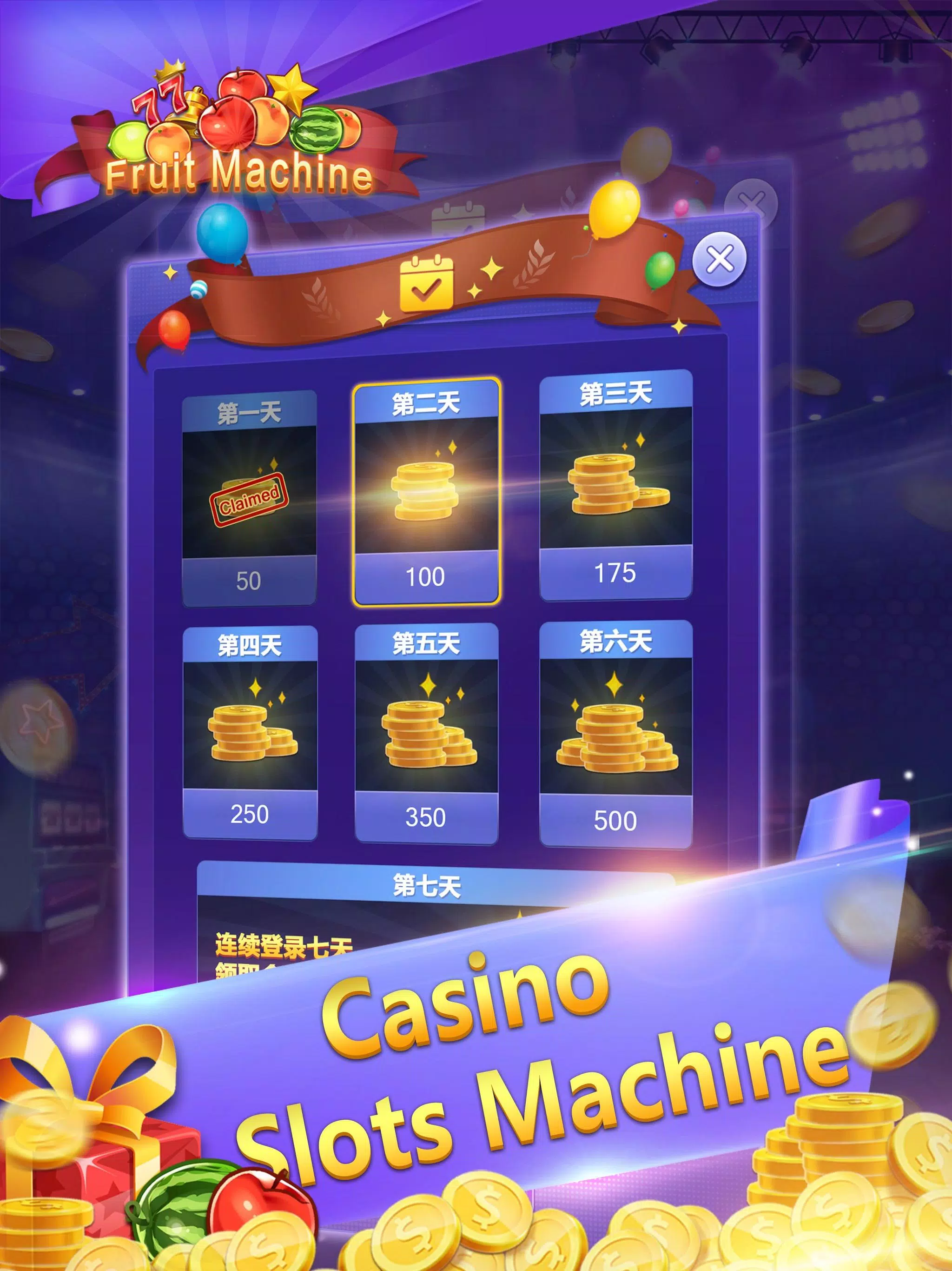 Fruit Machine - Mario Slots Captura de tela 2