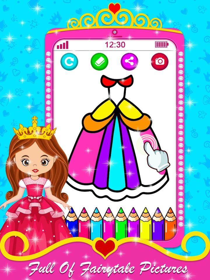 Princess Baby Phone Games स्क्रीनशॉट 2