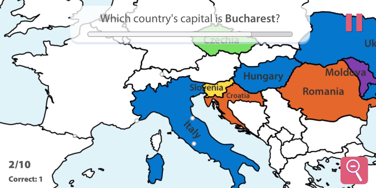 StudyGe－Weltkarte Geographie Screenshot 2